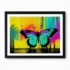 Colorful Butterfly 58 Art Print