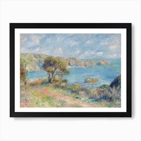 View At Guernsey (1883), Pierre Auguste Renoir Art Print