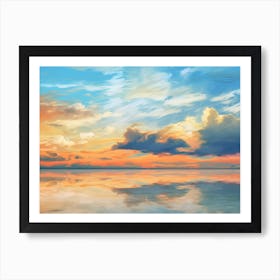 Sunset Shore 14 Art Print