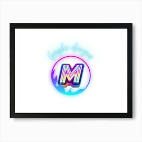 Mattia's logo Art Print