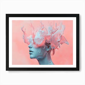 Woman'S Head 17 Art Print