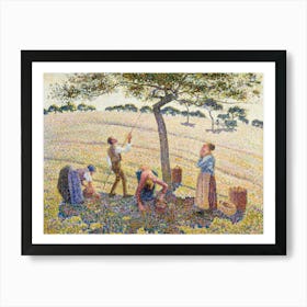 Apple Harvest (1888), Camille Pissarro Art Print