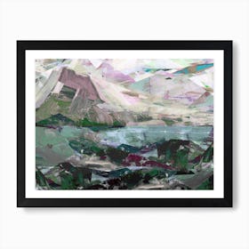 Holy Island Art Print