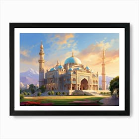 Islamic Mosque 14 Art Print