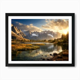 Among The Sierra Nevada California 1 Art Print