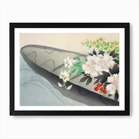 Flower Boat From Momoyogusa –Flowers Of A Hundred Generations (1909), Kamisaka Sekka Art Print