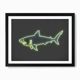 Neon Bigeye Thresher 4 Art Print