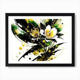 Yellow Flowers Art Print