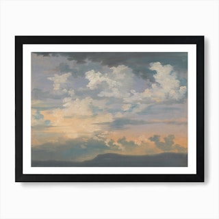 The Sky At Sunrise, French Art Print