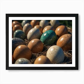 Eggs In A Nest Art Print