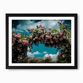 Roses In The Garden Art Print