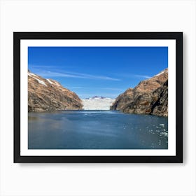 Glacier In Greenland (Greenland Series) 1 Art Print