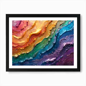 Abstract Painting 220 Art Print