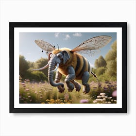 Beephant Art Print