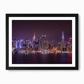 New York City Manhattan Panorama Art Print