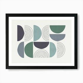 Abstract Art - Be03 Art Print