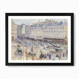 The Place Du Havre, Paris (1893), Camille Pissarro Art Print