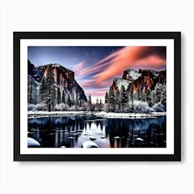 Yosemite National Park -Ai Art Print