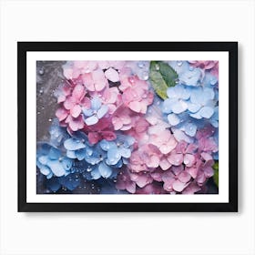 Hydrangeas 27 Art Print