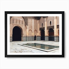 Mosque Pool Art Print