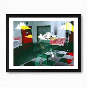 Room With Clouds Art Print