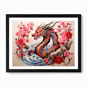 Chinese Dragon Art Print