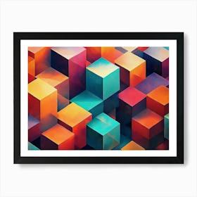 Cubes Póster