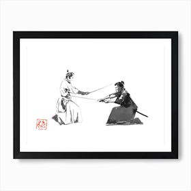 Samurai Status Quo Art Print