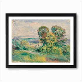 Landscape, Pierre Auguste Renoir 1 Art Print