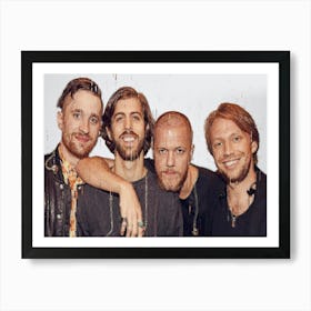 Imagine Dragons Band Art Print