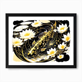 Koi Fish 2 Art Print