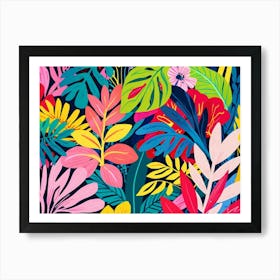 Tropical Leaves 3 Art Print