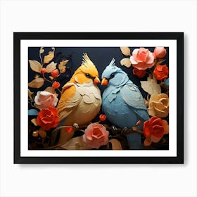 Birds Art 08 Art Print