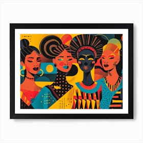 African Women 3 Art Print