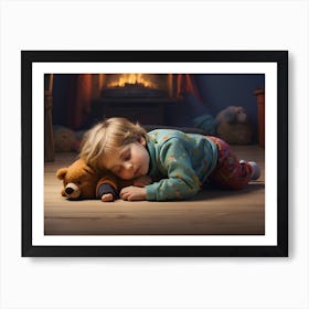 Babi's sleep Art Print