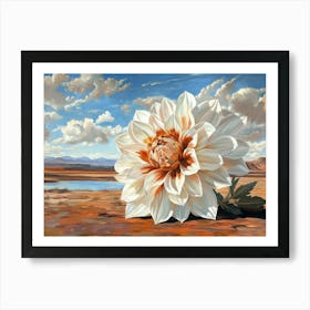 Oh Dahlia 10 Art Print