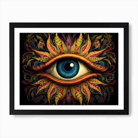 Eye Of The Tiger Art Print