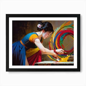 Chinese Painting 2 Art Print