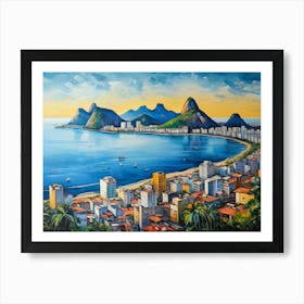 Rio De Janeiro art Art Print