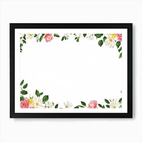 An Enchanting Illustration Of A Season Blooming In Spring Where The Botanical Garden Teems With Dec Art Print