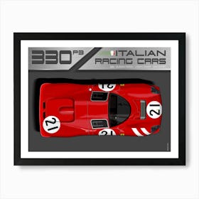 Ferrari 330 No. 21 Art Print