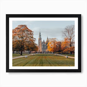 Kopenhagen Castle In Autumn 04 Art Print