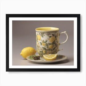 Lemon Tea Mug Póster