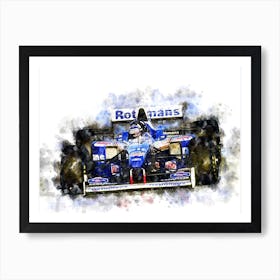 Damon Hill Art Print