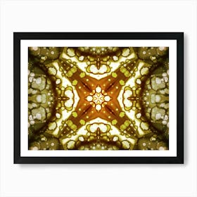 Abstraction Watercolor Pattern 2 Art Print