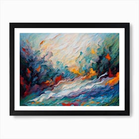 Abstract Painting 27 Art Print