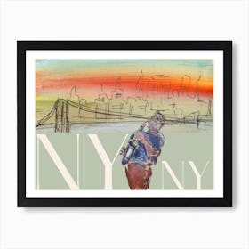 New York New York Jazz Music EEUU Art Print