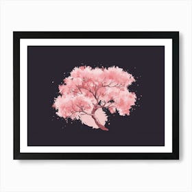 Sakura Tree Art Print