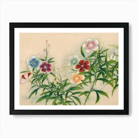 Chinese Flower Painting 1 Art Print
