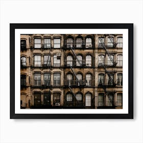 Ny Windows Art Print